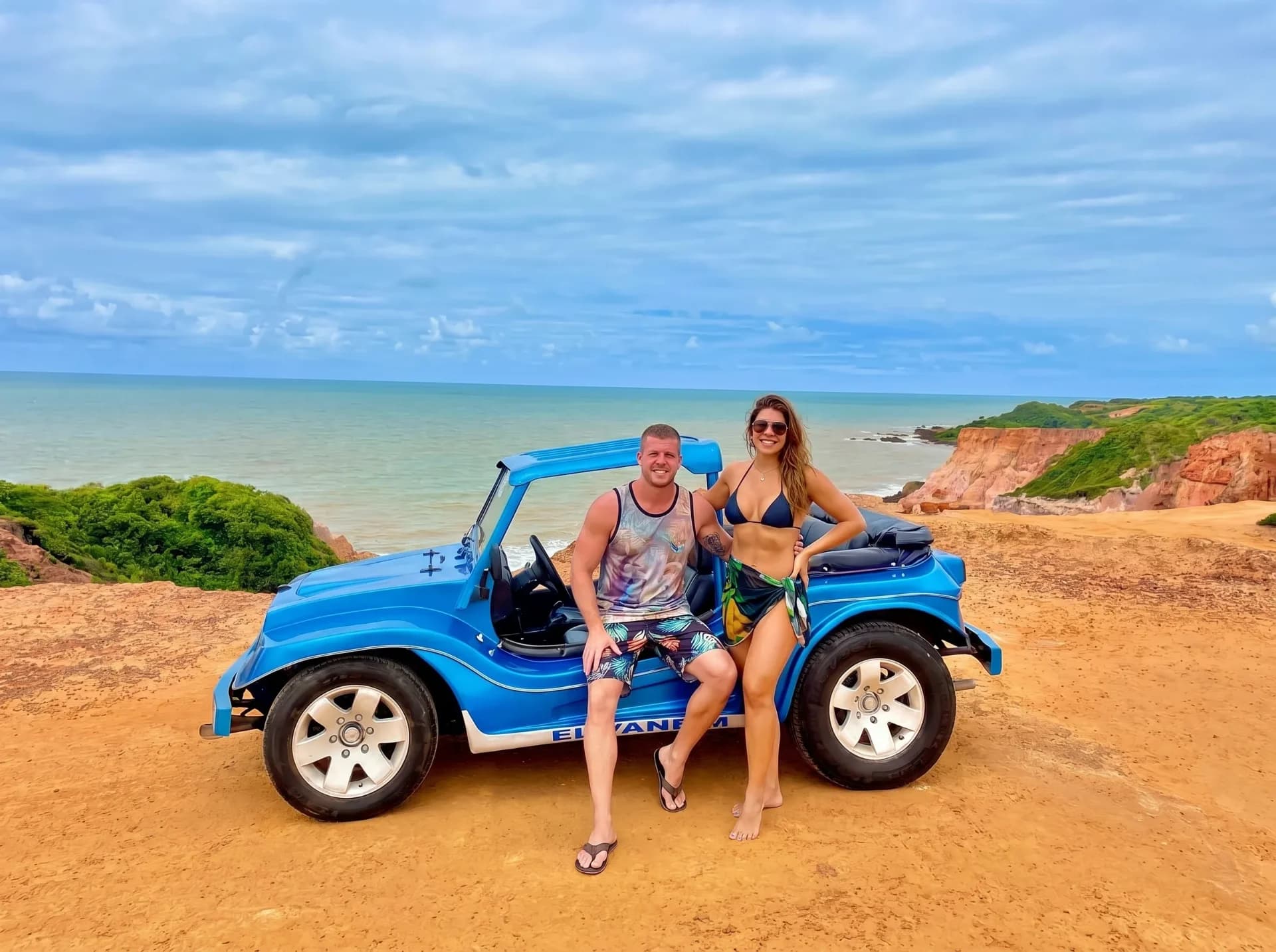 Passeio de buggy no litoral